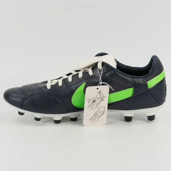 Nike Premier 3 FG 'Obsidian Rage Green' AT5889-431 Soccer Cleats size 9